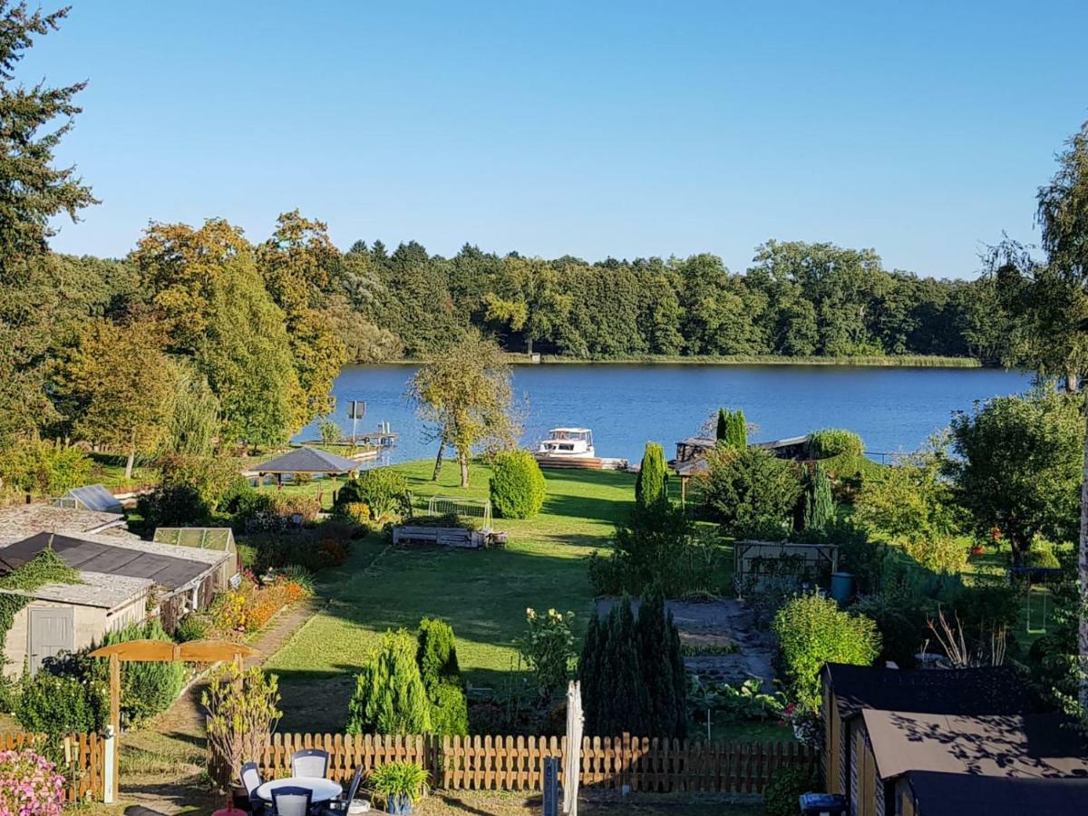 Schoene 3Zimmer Ferienwohnung Direkt Am Baalensee Fürstenberg-Havel Exterior foto